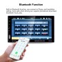 7701 7 -дюймовый 1080p HD Touchscreen Double Din Stereo Car Receiver Player MP5, ссылка с телефона Android, поддержка Bluetooth / USB / TF / FM / задний вид / DVR в