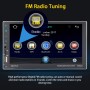 8708 Double Din 7-дюймовый сенсорный экранной радиоприемник MP5 Player, Android 7.1.1, поддержка камера заднего вида и FM & Bluetooth & U-Disk / TF Card & GPS
