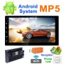 9999 HD 7 -дюймовый автомобильный радиоприемник MP5 Player, Android 8.1, поддержка ссылки на телефон и FM & Bluetooth & Wi -Fi & GPS