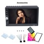 7034 HD 2 Din 7 inch Car Radio Receiver MP5 Player, Support FM & AM & Bluetooth & TF Card