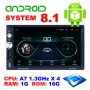 RK-A718 7-дюймовый Universal Android 8.1 CAR Radio Pereoriver MP5 Player, поддержка FM & Bluetooth & Phone Link & Wi-Fi с помощью дистанционного управления