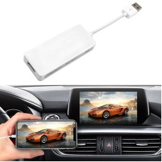 Автомобиль Android Navigation Android / IOS CarPlay Module Auto Smart Phone USB CarPlay Adapter (White)