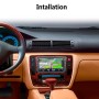 Автомобиль HD 8 -дюймовый Android 8.1 Radio Receiver Player MP5 для Volkswagen, поддержка FM & Bluetooth & TF Card & GPS & WiFi