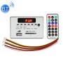 Car 12V Audio MP3 Player Decoder Board FM Radio SD Card USB AUX, with Bluetooth / Remote Control(Silver Grey)