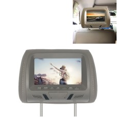 Car 1080P HD Headrest Screen Display MP5 Player Support USB/SD Playback / FM Transmission (Grey)