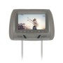 Car 1080P HD Headrest Screen Display MP5 Player Support USB/SD Playback / FM Transmission (Grey)