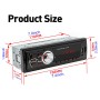 5209E Universal Car Radio Receiver MP3 Player, Support FM with Remote Control