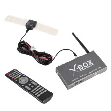 AT229 4 in 1 Car Android Push Multimedia TV Box with Remote Control