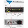 SWM505 Car Radio Receiver Mp3 Player с дистанционным управлением, поддержкой FM & Bluetooth & USB & Aux & TF Card