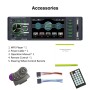P4020 3,8 дюйма универсального автомобильного радиоприемника MP5 Player, поддержка FM & Bluetooth & TF -карта с помощью дистанционного управления дистанционным управлением