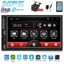 A2821 Car 7 inch Screen HD MP5 Player, Support Bluetooth / FM with Remote Control, Style:Standard + 4LEDs Light Camera