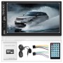 A2821 Car 7 inch Screen HD MP5 Player, Support Bluetooth / FM with Remote Control, Style:Standard + 4LEDs Light Camera