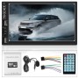 A2821 Car 7 inch Screen HD MP5 Player, Support Bluetooth / FM with Remote Control, Style:Standard + 8LEDs Light Camera