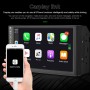 A2891 7 inch Car HD MP5 Carplay Bluetooth Music Player Reversing Image All-in-one Machine Support FM / U Disk with Remote Controler, Style:Standard