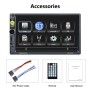 7157B HD 7-дюймовый автомобильный радиоприемник MP5 Player CarPlay Mobile Phone Interconnection All-In-One Player