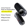 Baseus CDMP000001 Magnetic Solar Car Wireless Bluetooth MP3 Player(Black)
