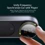 Baseus CDMP000001 Magnetic Solar Car Wireless Bluetooth MP3 Player(Black)