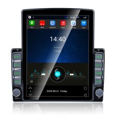 9.7 inch Vertical Screen 2.5D Glass Car Android Universal Player Navigator MP5 Integrated Machine Support Phone Link / GPS / FM / Steering Wheel Control