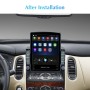 9,7 дюйма вертикального экрана 2.5D Glass Car Android Universal Player Navigator MP5 Интегрированная поддержка машины.