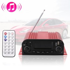 SpeedPark Motorcycle / Car Professional Power Power усилитель USB Audio LCD -дисплей Регулируемый радио