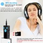 BC07 Mini Brushed Texture USB Bluetooth Receiver MP3 Player SD/TF Card Reader with Microphone & Audio Cable, Support Handsfree & AUX Output & 32GB Micro SD / TF Card & Two-sided USB Port Connecting