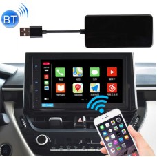 Автомобильная навигация подключен к модулю беспроводной CarPlay Box для Apple Mobile телефонов, подходящих для Toyota Camry/Highlander/Rav4 (Black Square)