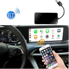 Car Screen Mobile Phone Connection Bluetooth Wired To Wireless Carplay Box Module for Apple Mobile Phones, Suitable For Buick(Black Square)