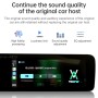 Android Car Navigation CarPlay Module Беспроводной Bluetooth Connection Проекция мобильного телефона для Apple, подходящая для Mercedes-Benz E300L C260 C200 GLC (черный квадрат)