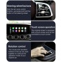Android Car Navigation Carplay Module Wireless Bluetooth Connection Mobile Phone Projection for Apple, Suitable for Mercedes-Benz E300l C260 C200 GLC(Black Square)