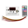 12V Car Color Display Audio Bluetooth MP3 Decoder Board(White)