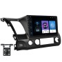 For Honda Civic 10.1 inch Android WiFi Navigation Machine, Style: Standard+4 Light Camera(2+32G)