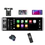 A2905 5.1 inch IPS Capacitive Screen Single Butt Carplay Player, Style: Standard+8 Light Camera