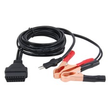 Выделенный детектор PP2000 Кабель Lexia-3 PP2000 Power Clamp Cable Cable Smart Car Booster Cable для Citroen / Peugeot Lexia3 Lexia Cable Cable, длина: 2,5 м