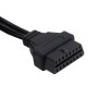 Выделенный детектор PP2000 Кабель Lexia-3 PP2000 Power Clamp Cable Cable Smart Car Booster Cable для Citroen / Peugeot Lexia3 Lexia Cable Cable, длина: 2,5 м