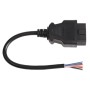 16PIN Male OBD Cable Opening Line OBD 2 Extension Cable for Car Diagnostic Scanner, Cable Length: 30cm