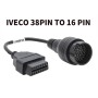 38 Pin to OBD2 Truck Cable for IVECO