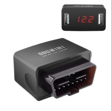Mini Dual USB -адаптер автомобиль OBD зарядка
