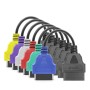 6-color OBD ECU Scan Adapter Cable Bundle for Fiat