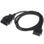 ELM327 OBDII 16 PIN -контакт до 16 -контактного диагностического кабеля Bluetooth, длина: 1,5 м (черный)