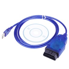 Для Opel Tech 2 USB CAR Diagnostic Tool Obdii Tool EOBD Cable (Blue)