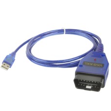 USB Cable KKL CAR COM CAR Auto Scanner Scanner Tool для VW/Audi 409.1 (синий)