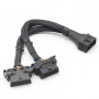 2 в 1 16PIN CAR OBD Edension Edension Cable Cable