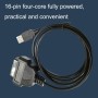 16PIN USB AM в OBD2 Женская конверсионная кабельная кабель Компьютерная кабель компьютерной дороги