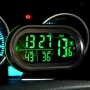 VST-7009V 4 в 1 Цифровой автомобильный термометр Meter Meter Luminous Clock Detecter ЖК-монитор заднего монитора