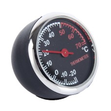 Портативный термометр мини -пластиковый круглый круглое указатель, инструменты декоративного датчика