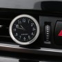 Автомобильная выпускная часы автомобиль светящийся материал автомобиль автомобиль электронные часы -часовые кондиционирование воздуходушки украшения духов с бальзамом (черный)