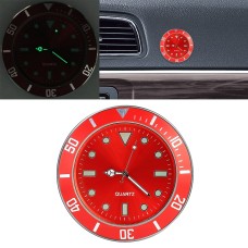 Автомобильная паста часы световые часы (красные)