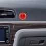 Автомобильная паста часы световые часы (красные)