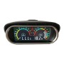 Agricultural Vehicle Car Modification Instrument, Style: Water Temperature (16mm) With Voltage