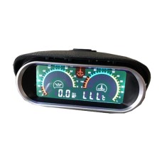 Agricultural Vehicle Car Modification Instrument, Style: Oil Meter (NPT1/4) With Water Temperature